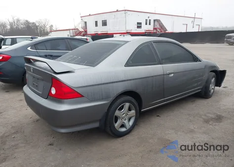 2005 Honda Civic Ex z USA, uszkodzony, nr VIN 1HGEM22905L035467